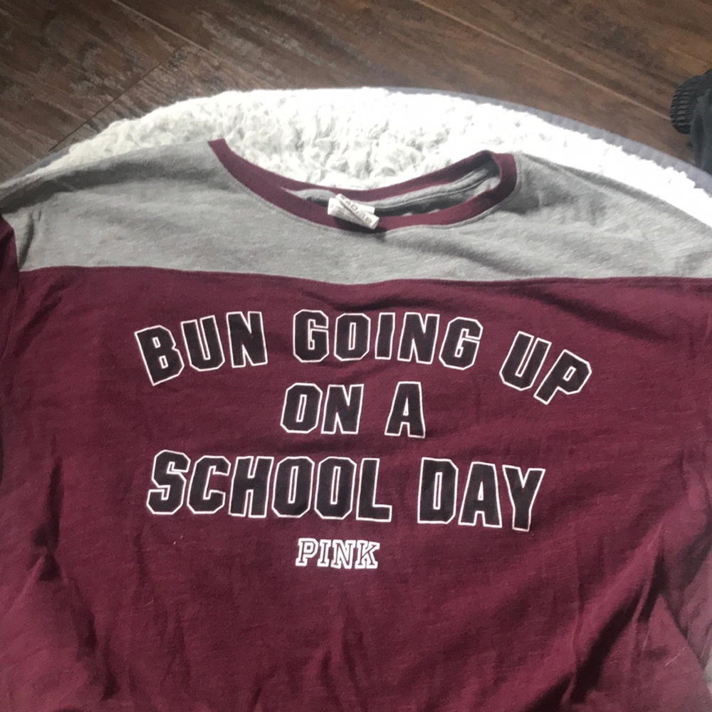 “bun going up on a school day” tshirt